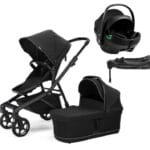 Thule Sleek 2 duovagn + Axkid GoKid babyskydd + isofixbas