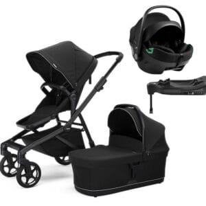 Thule Sleek 2 duovagn + Axkid GoKid babyskydd + isofixbas