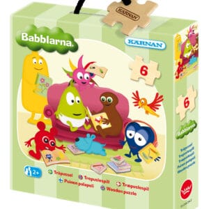 Träpussel Babblarna 6 bitar, Kärnan