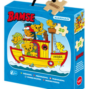 Träpussel Bamse 15 bitar, Kärnan