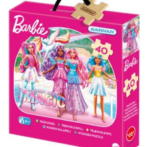 Träpussel Barbie 40 bitar, Kärnan