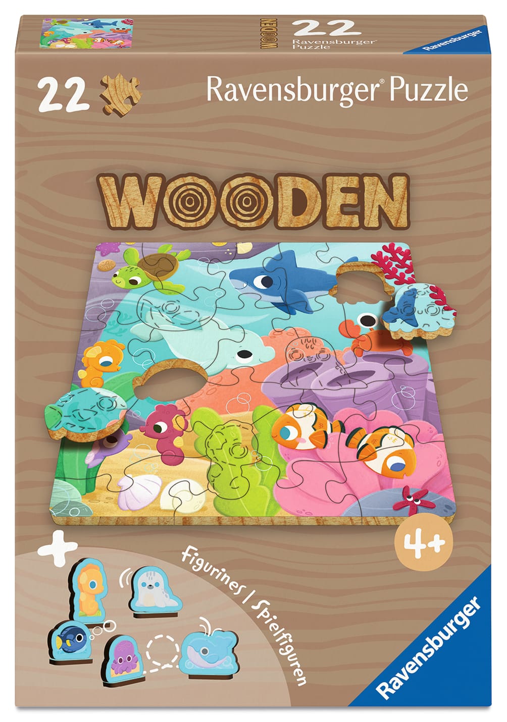 Underwater Träpussel 22 Bitar Ravensburger