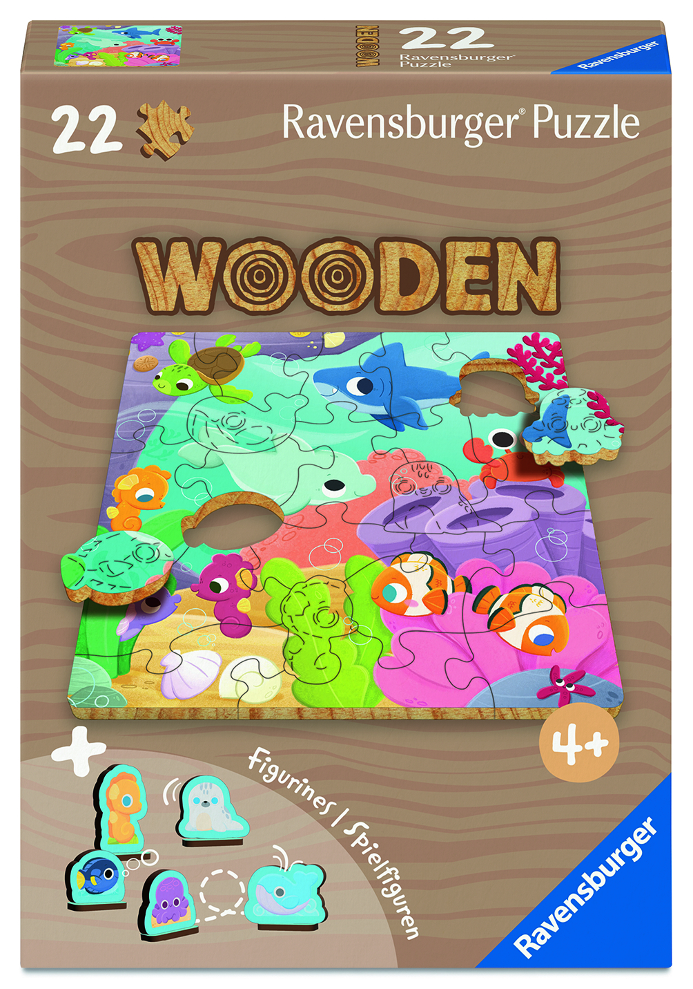 Underwater Träpussel 22 Bitar Ravensburger