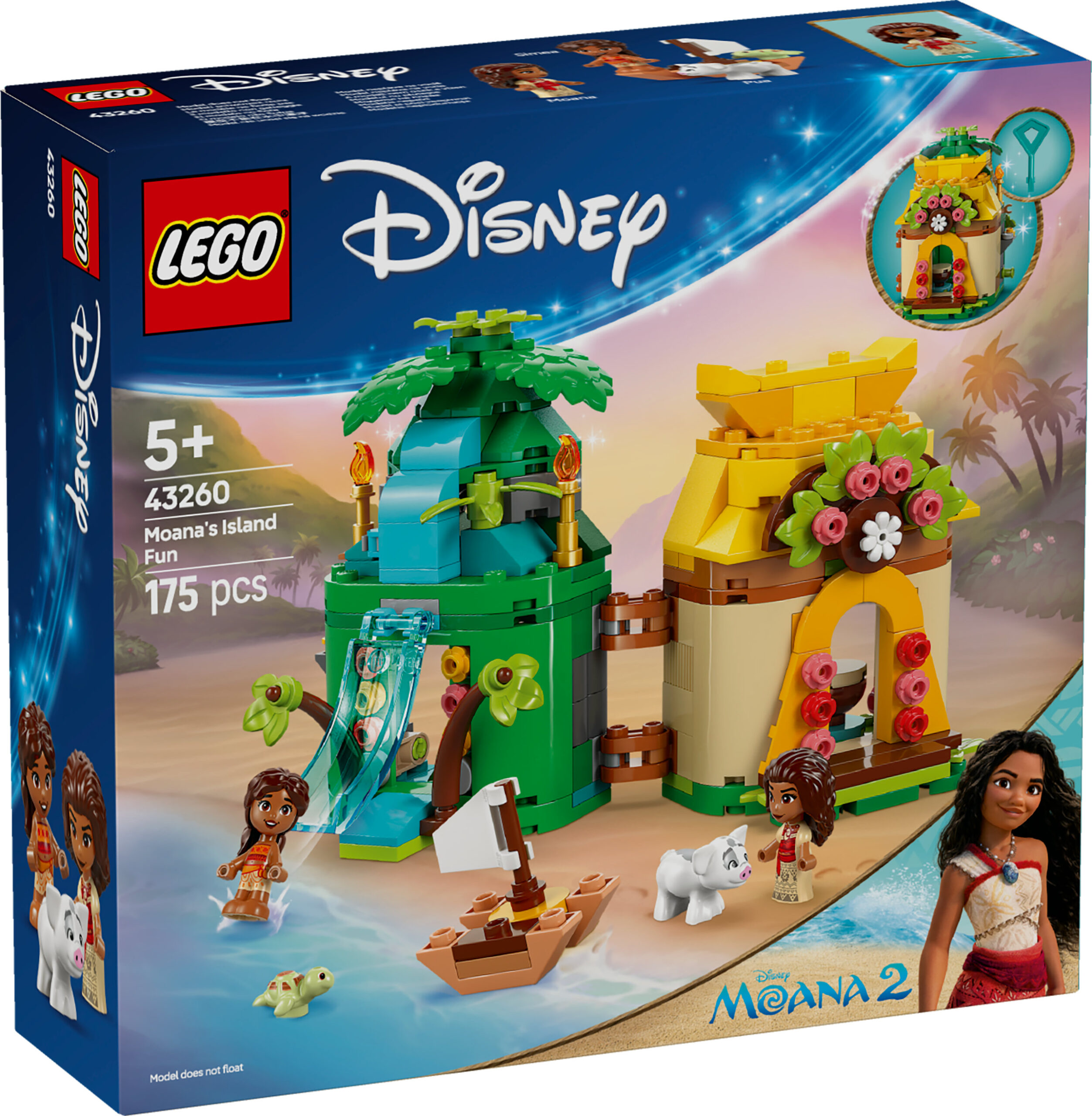 Vaianas skoj på ön LEGO® Disney Princess (43260)