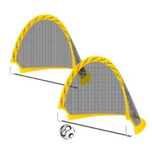 Vikbara Fotbollsmål 2-pack