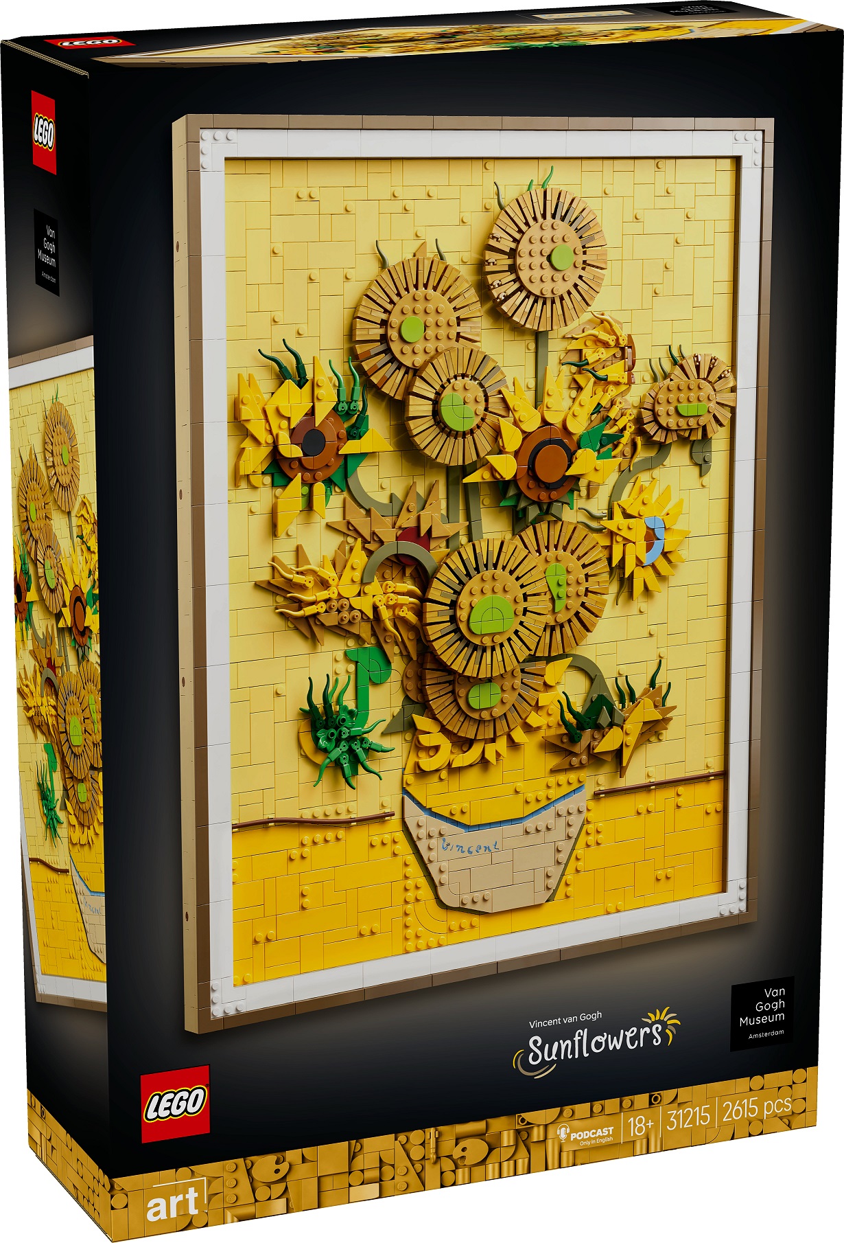 Vincent van Gogh - Solrosor LEGO® ART (31215)