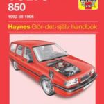Volvo 850 (1992 -1996) Haynes Repair Manual (svenske utgava)