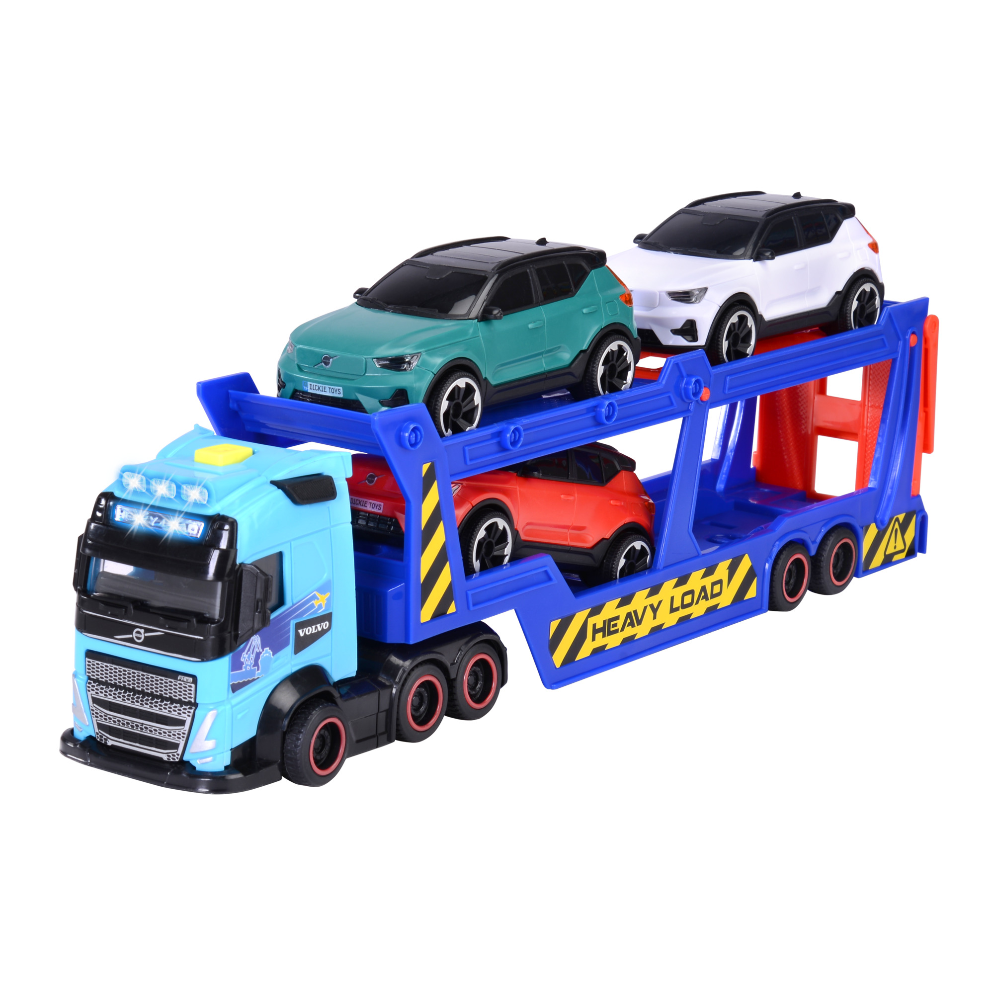 Volvo FH 16 Biltransporter och Volvo XC40 Recharge Dickie Toys